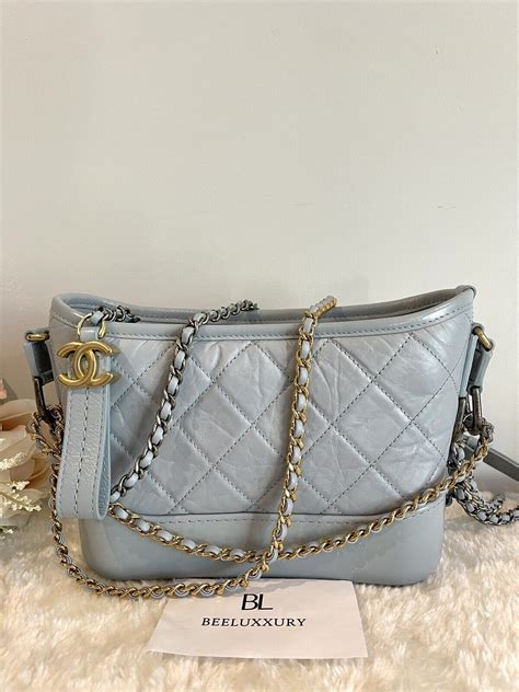 chanel gabrielle bag small blue|Chanel gabrielle bag price 2022.